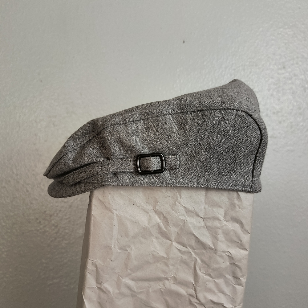Janie and Jack Newsboy Cap Hat Size 12 to 24 Months Grey